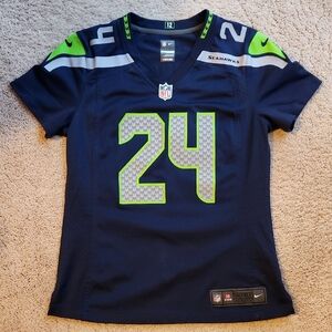 Nike Womens Seahawks Jersey Lynch Size Small.